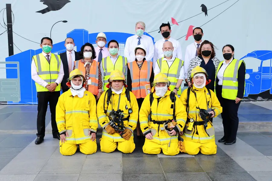 Centara Grand at CentralWorld conducts a Fire Drill to Maintain Safety Measures