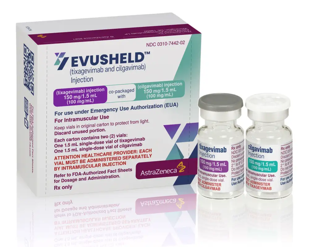 Evusheld สามารถป้องกันการดำเนินโรคของโควิด-19 หรือการเสียชีวิต  จากการทดลองระยะที่ 3 แท็คเคิล (TACKLE)