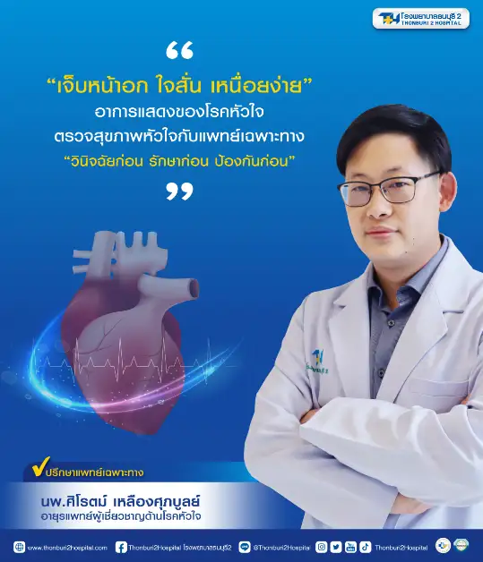 โรคหัวใจ…วินิจฉัยก่อน รักษาก่อน ป้องกันก่อน