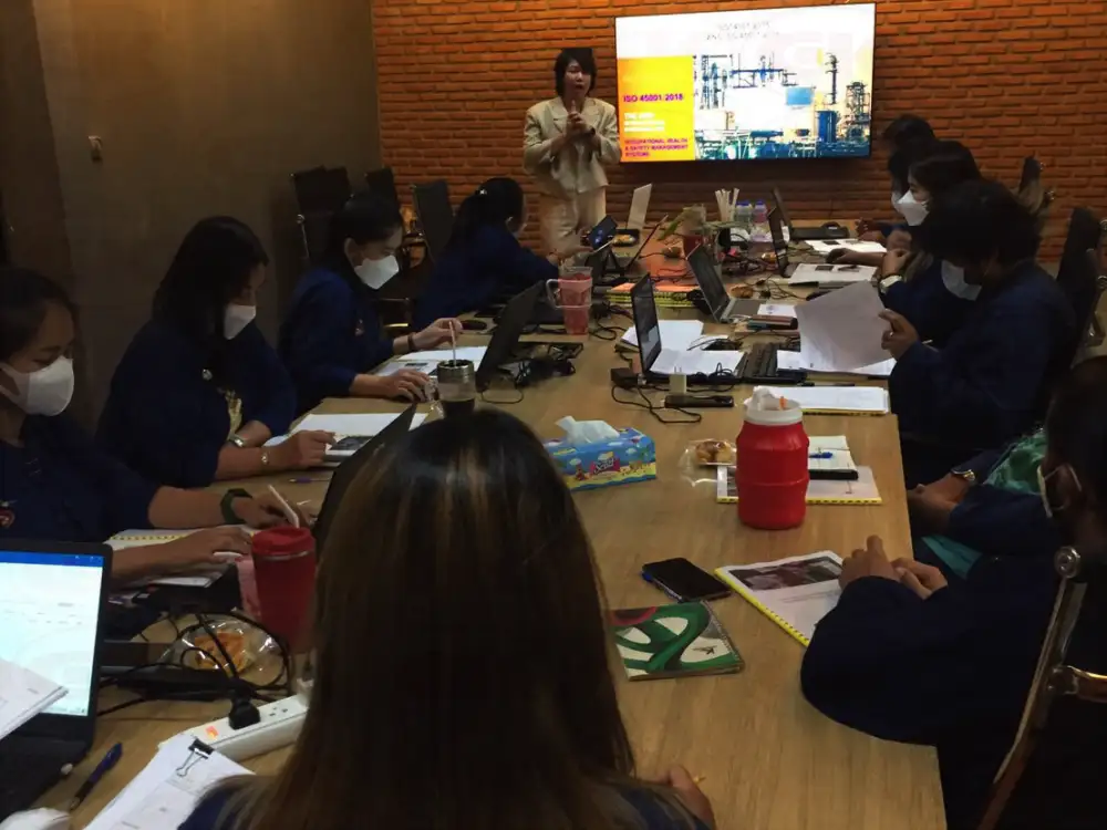 ซีเอเค อินเตอร์เนชั่นแนล อบรม ISO 14001 : 2015 และ ISO 45001 : 2018