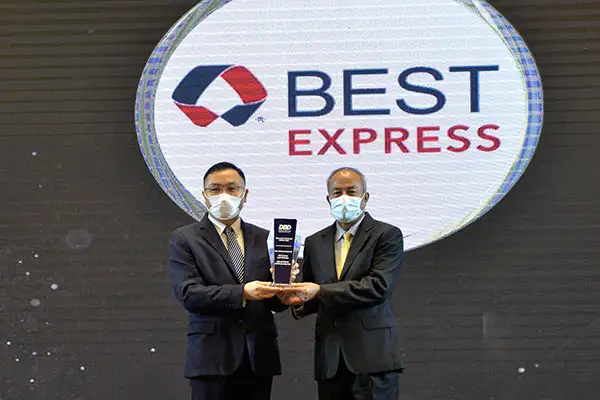 BEST Express คว้ารางวัล BEST OVERSEAS FRANCHISE 2022