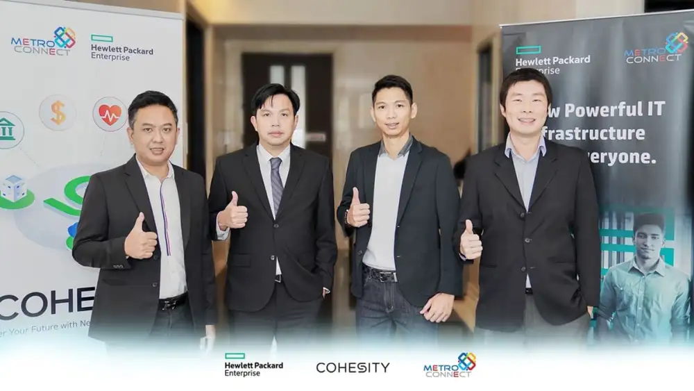 Metro Connect arranged HPE Cohesity The New Era of Next Gen Data Management