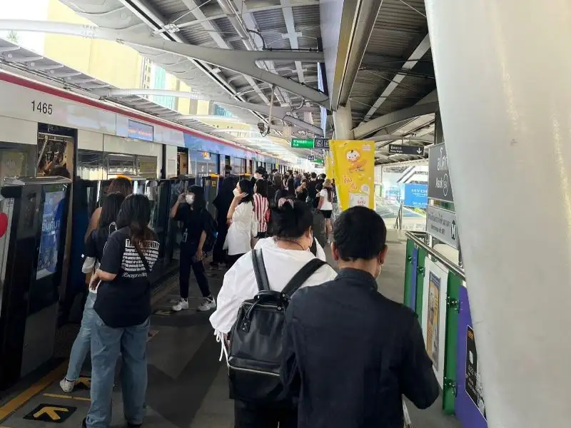 กรมรางเผยวันหยุดยาว 2 วันแรกมีผู้ใช้บริการ 1.55 ล้านคนสูงกว่าคาด 5.54%