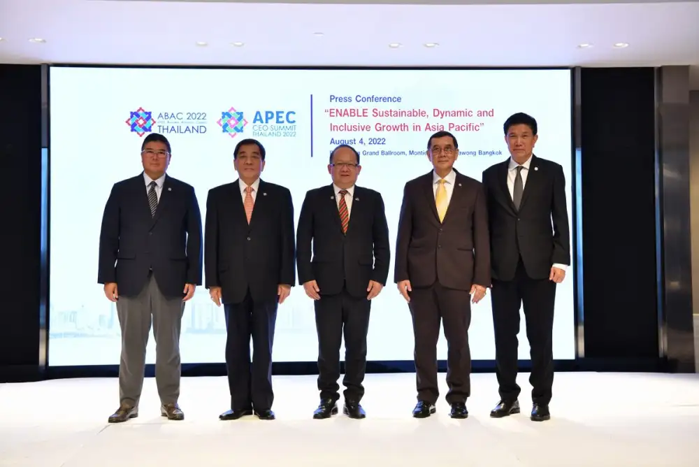 สภาที่ปรึกษาทางธุรกิจเอเปค(ABAC)เผย 5ข้อเสนอเร่งด่วนต่อที่ประชุมสุดยอดเอเปคแนะแนวทางเร่งการฟื้นตัวและกระตุ้นการเติบโตทางเศรษฐกิจ