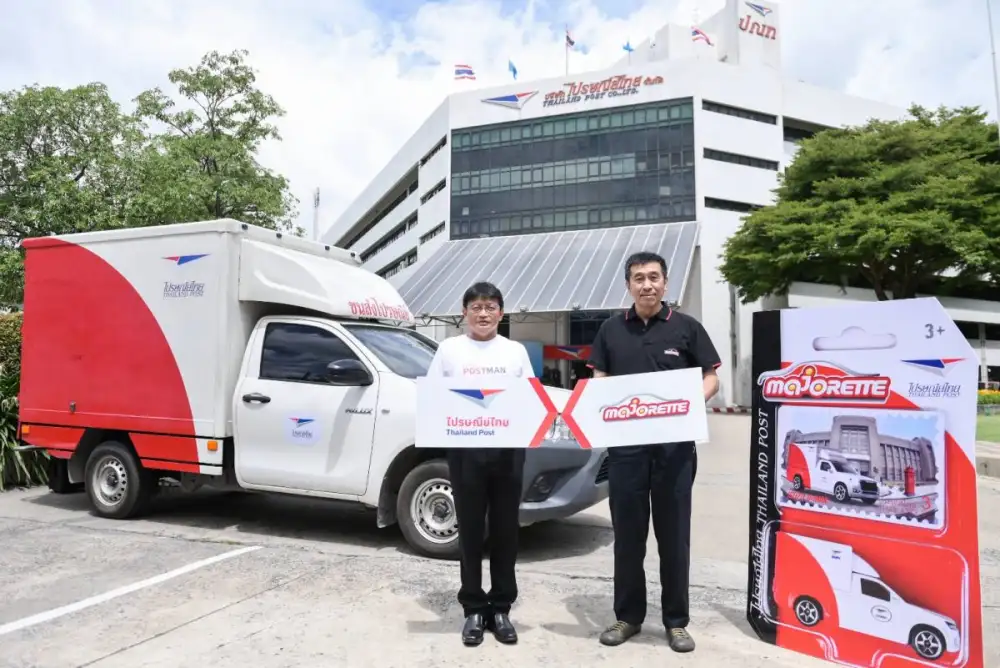 ไปรษณีย์ไทย x Majorette เปิดตัวโมเดลรถเหล็กรุ่นใหม่  พร้อมวางจำหน่ายเดือนสิงหาคมนี้