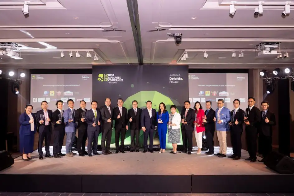 Winners announced for the second edition of Thailand's Best Managed Companies awards program