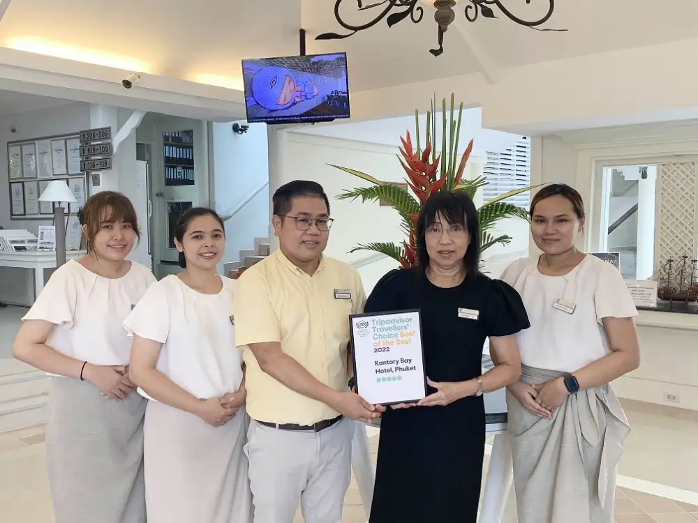 Kantary Bay Hotel, Phuket is Awarded the Certificate of 