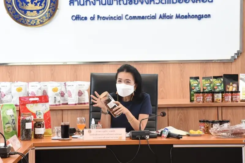 พาณิชย์ขึ้นเหนือดันถั่วลายเสือกาแฟดูลาเปอร์ชาบ้านรักไทยแม่ฮ่องสอนรุกตลาด FTA