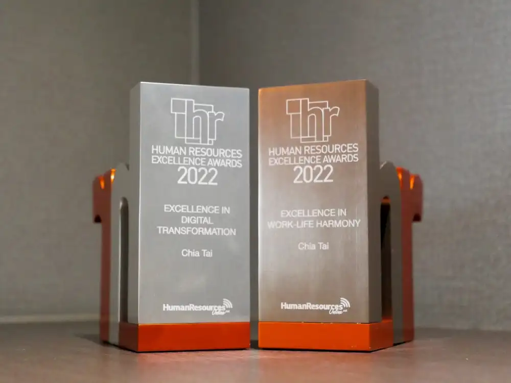 Chia Tai Wins Internationally Renowned HR Excellence Awards 2022 in Categories of
