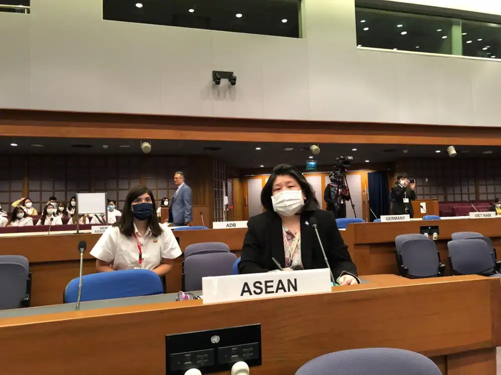 ศูนย์ฝึกอบรมอาเซียนด้านสังคมสงเคราะห์และสวัสดิการสังคม(ATCSW) เข้าร่วมนิทรรศการ Global South-South Development Expo 2022