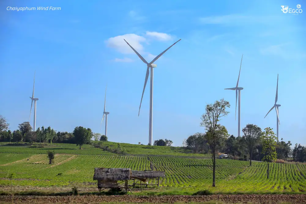 EGCO เข้าถือหุ้นในชัยภูมิ-เทพพนา วินด์ฟาร์ม 100% หลังเข้าซื้อเพิ่ม