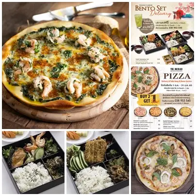 Home-made Italian Pizza (Buy 2 Get 1 Free) & Bento Set Delivery at The Orchard Restaurant, Kantary Hotel, Ban Chang
