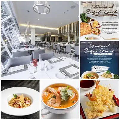 Enjoy a Delicious International Buffet Lunch & Dinner at The Orchard Restaurant Kantary Hotel, Near Amata Bangpakong