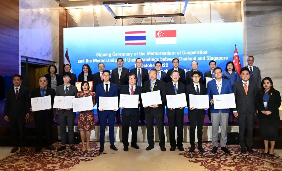 ไทย-สิงคโปร์ เซ็น MOU 5 ฉบับ ขยายโอกาสสินค้า-บริการ พร้อมดึงลงทุนใน EEC