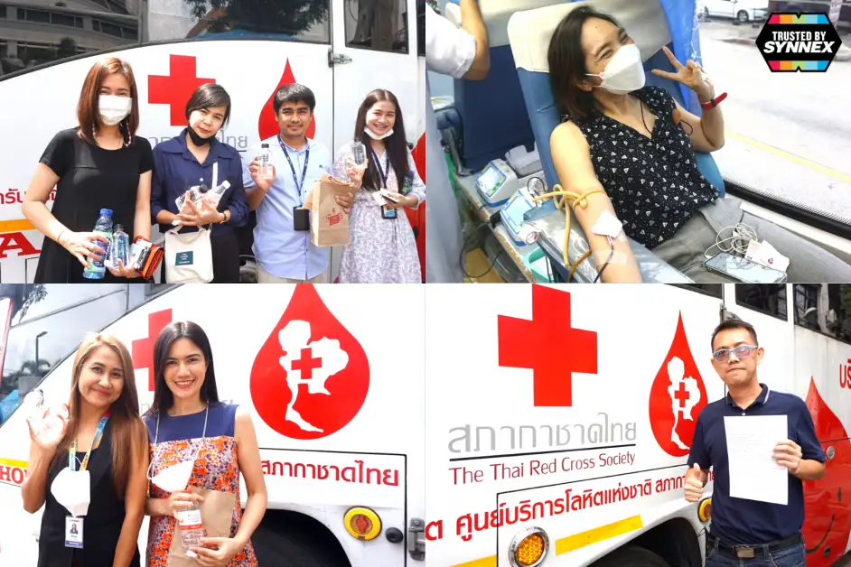 ซินเน็คฯ เดินหน้ากิจกรรมจิตอาสา เชิญชวนพนักงาน และชุมชนร่วมบริจาคโลหิต ให้แก่สภากาชาดไทย