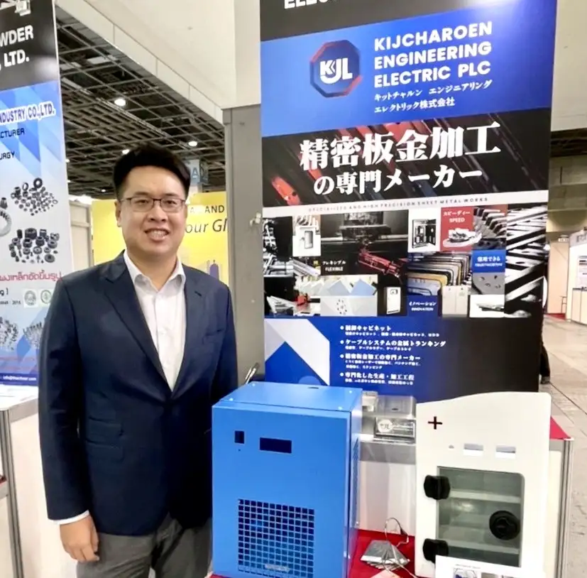 KJL ร่วมงานแสดงเทคโนโลยีและชิ้นส่วนเครื่องจักรกล M-Tech Osaka ประเทศญี่ปุ่น