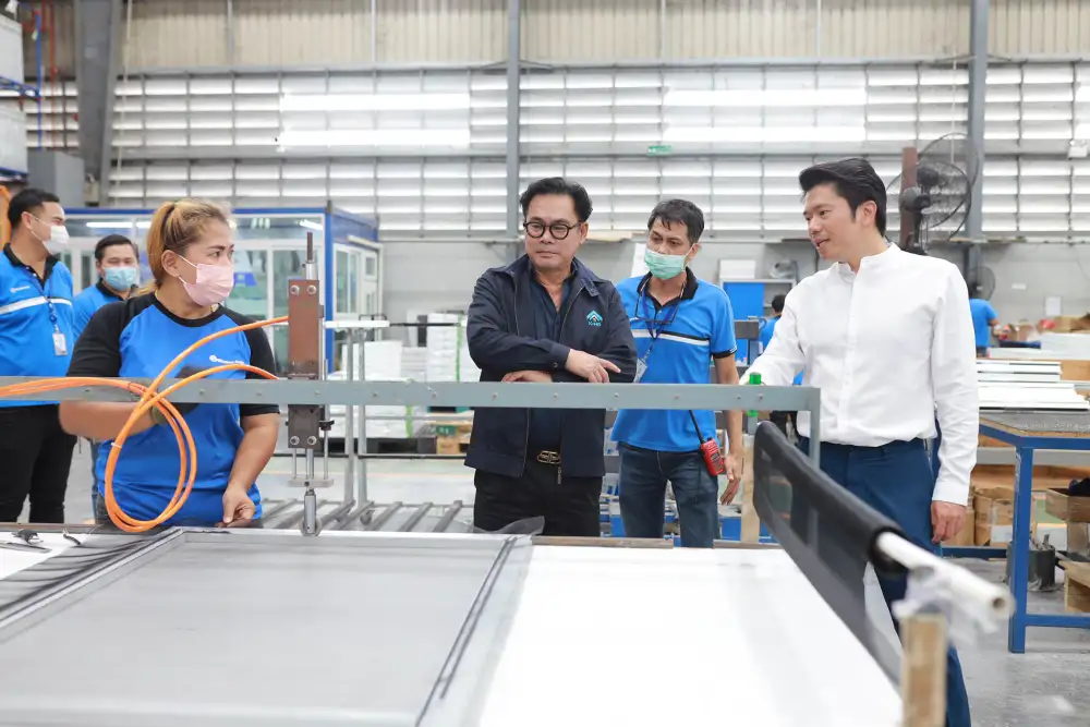 CEO เคหะสุขประชา เข้าเยี่ยมชมบริษัท