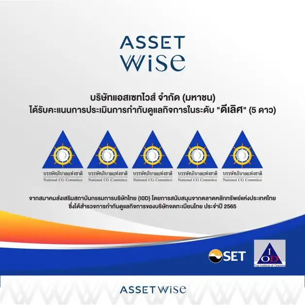 ASW ได้รับการประเมิน CG ระดับ