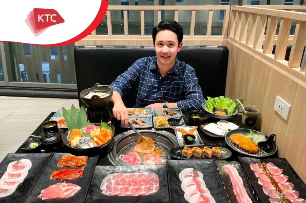 KTC Invites Buffet Lovers to Unlimited Deliciousness at Over 50 Popular Buffet Restaurants.Earn up to 200 Baht Discount Upon 999 KTC FOREVER Points Redemption.