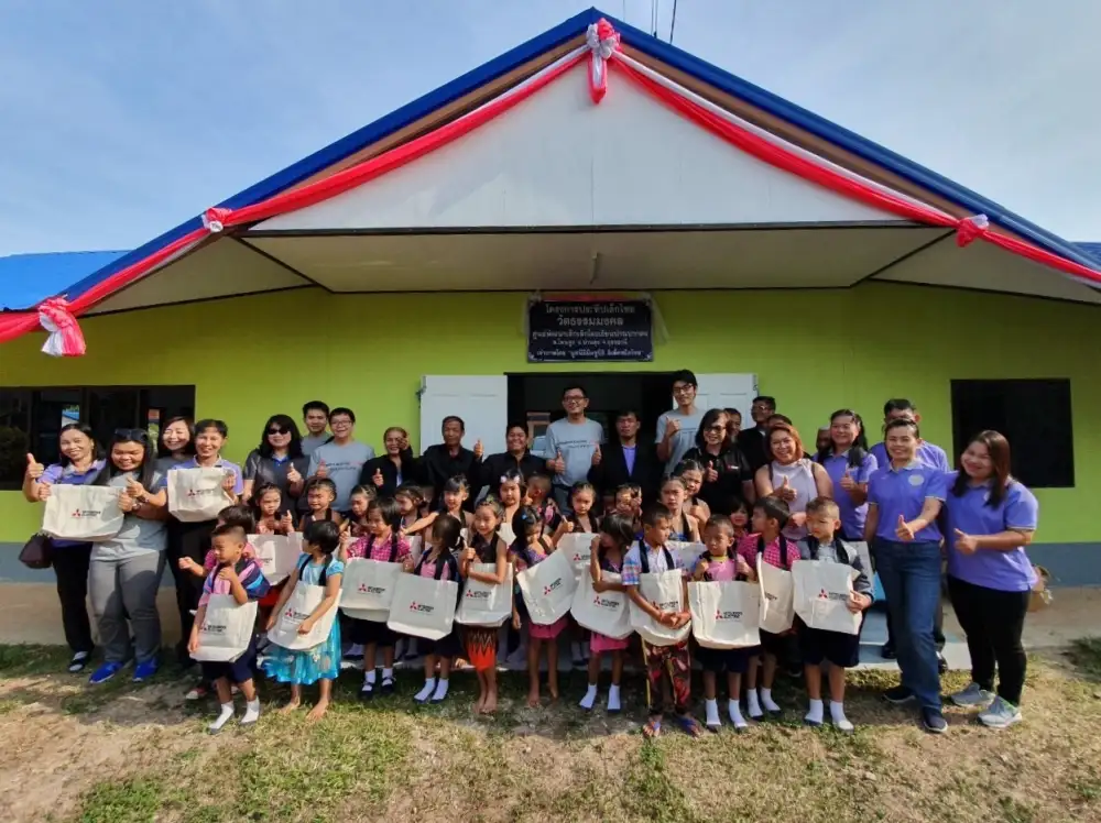 Mitsubishi Electric Thai Foundation & Mitsubishi Electric Group Sponsor Prateep Dek Thai Project for 6th Consecutive Year