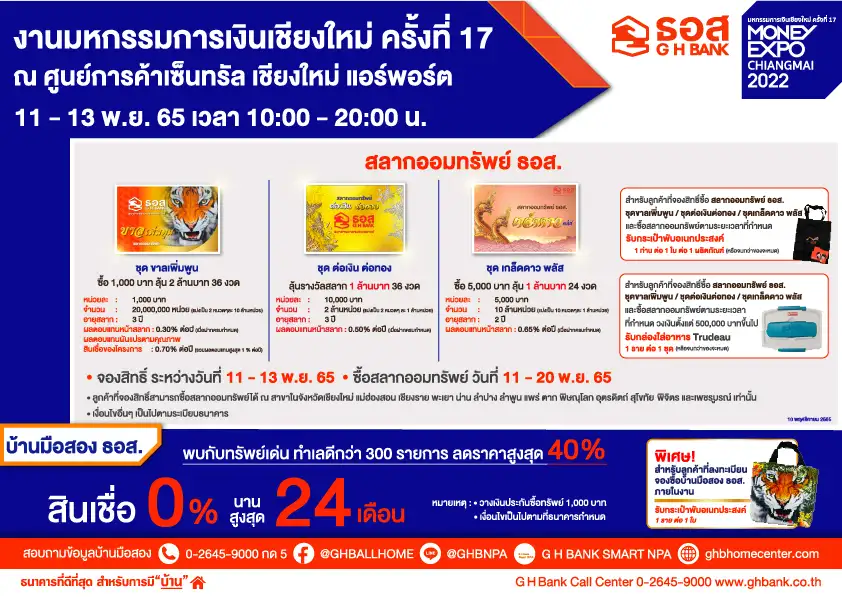 ธอส. จัดโปรโมชั่นเด็ด ร่วมงาน