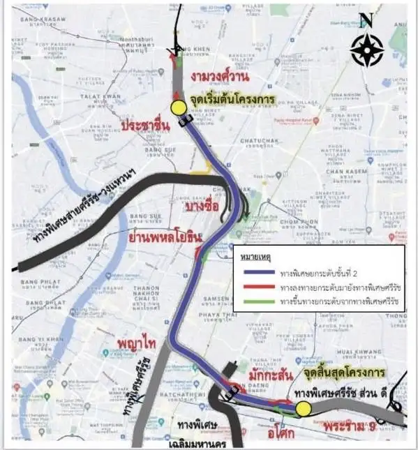 กทพ.จ่อให้ BEM สร้างและบริหารทางด่วนชั้นที่ 2 แลกขยายสัมปทาน เบื้องต้นลงทุน 3 หมื่นลบ.
