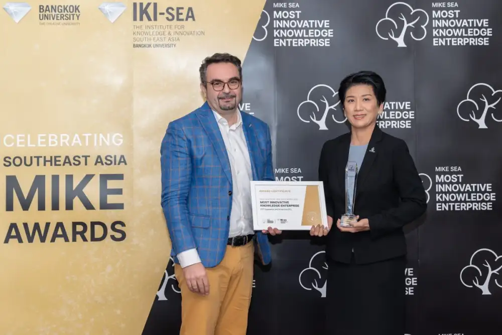 PTTEP honored with Gold Level of Most Innovative Knowledge Enterprise Award in Southeast Asia 2022