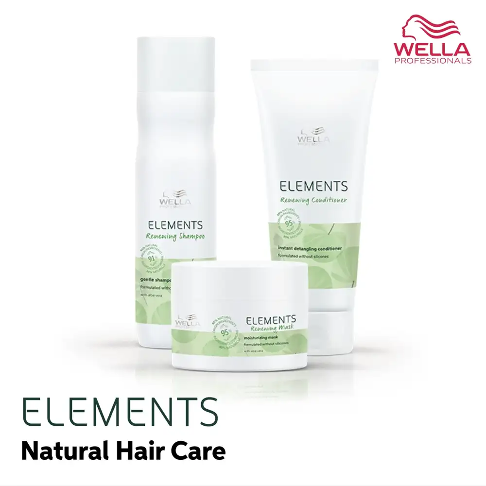 WELLA ELEMENTS ผลิตภัณฑ์ดูแลเส้นผมสูตรใหม่ เพื่อความงามที่ยั่งยืน