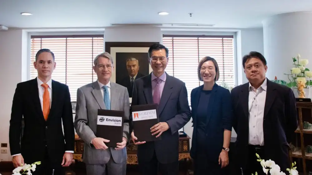 บี.กริม เพาเวอร์ ผนึก Envision Digital ดึงแพลตฟอร์มช่วยลดคาร์บอน มุ่งสู่ Net-Zero ในระยะยาว