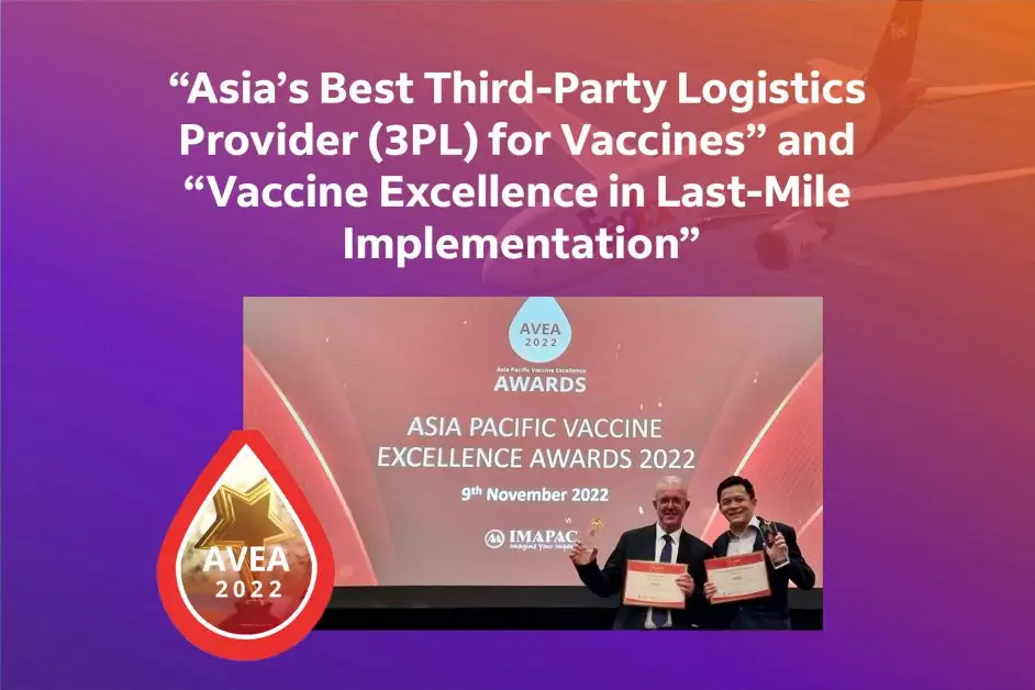 FedEx Express Receives Double Recognition for Healthcare Logistics Excellence at the Asia Pacific Vaccine Excellence Awards 2022