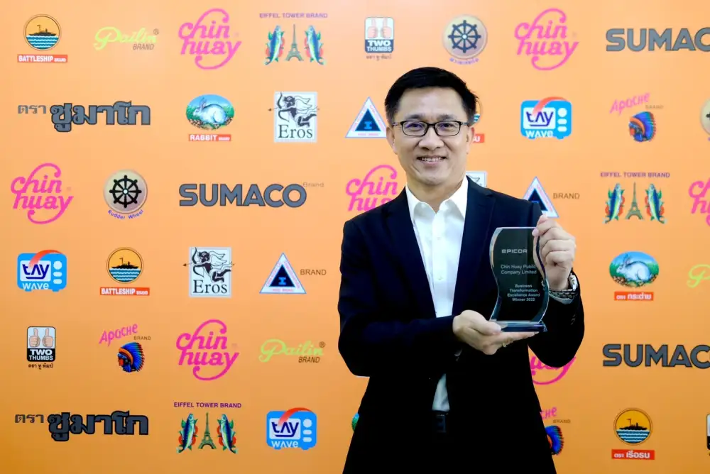CH รับรางวัล