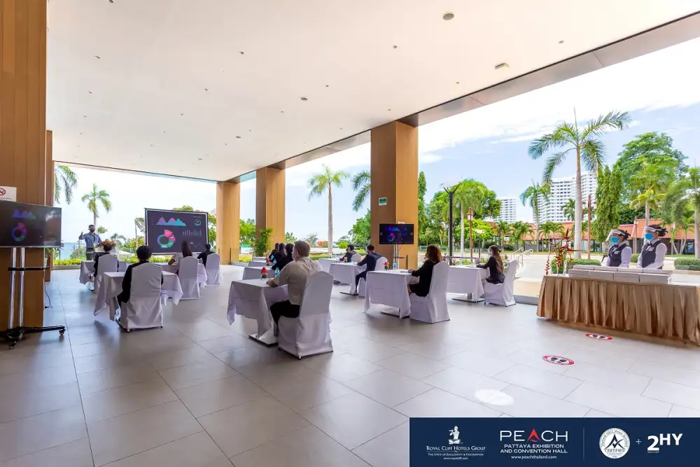 Royal Cliff Joins TCEB's M.I.C.E Hygiene and Hybrid (2HY) Campaign