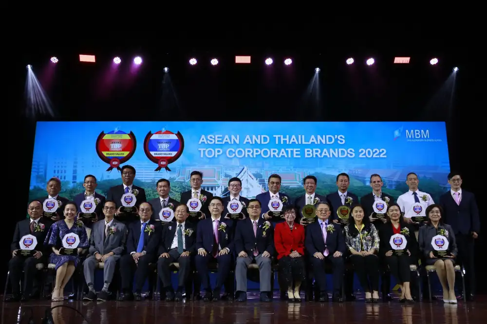 จุฬาฯ มอบรางวัล ASEAN and Thailand's Top Corporate Brands 2022 แก่องค์กรที่มีมูลค่าแบรนด์องค์กรสูงสุดประจำปี พ.ศ. 2565