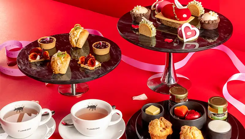 Season of Love Afternoon Tea at Tuxedo Espresso Bar, Carlton Hotel Bangkok Sukhumvit