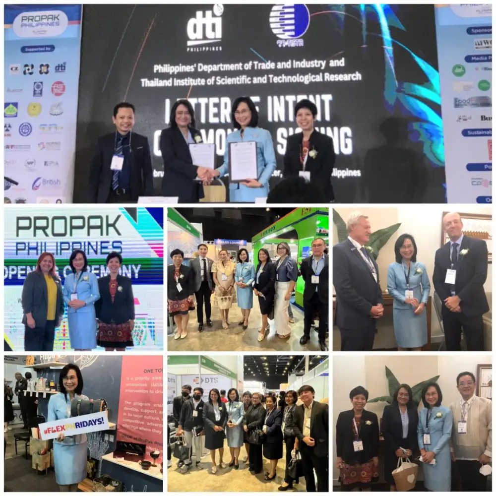 วว. ร่วมงาน Propak Philippines 2023 / ลงนาม Letter of Intent กับ DPI พร้อมหารือความร่วมมือพัฒนาผู้ประกอบการไทย & ฟิลิปปินส์