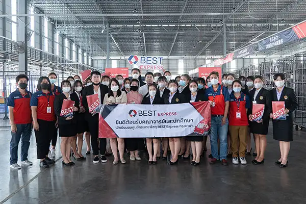 BEST Express มุ่งให้ความสำคัญการเรียนรู้โลจิสติกส์และซัพพลายเชน ต้อนรับนักศึกษามหาวิทยาลัยราชภัฏพิบูลสงคราม เข้าเยี่ยมชมศูนย์กระจายพัสดุ กรุงเทพฯ