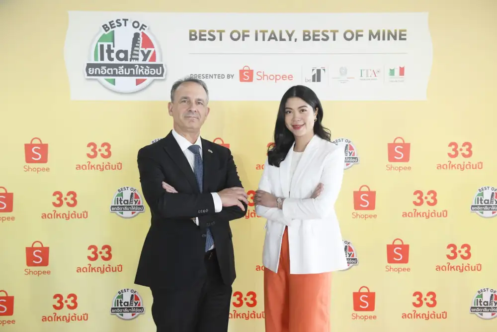 Embassy of Italy in Thailand & Italian Trade Agency Join Forces with Shopee in