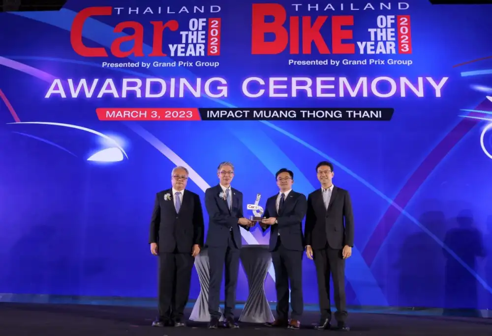 BYD ATTO 3 takes names with 'Best EV SUV' win, reinforcing leading position in EV market at Car of the Year 2023 award ceremony