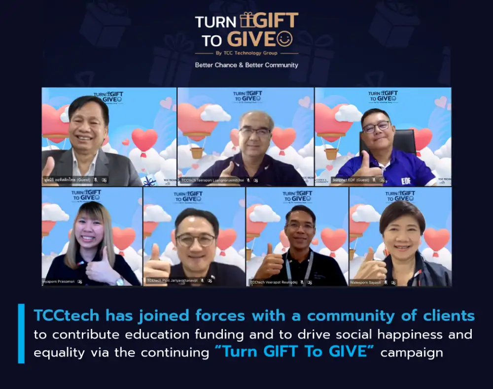 TCCtech has joined forces with a community of clients to contribute education funding and to drive social happiness and equality via the continuing 