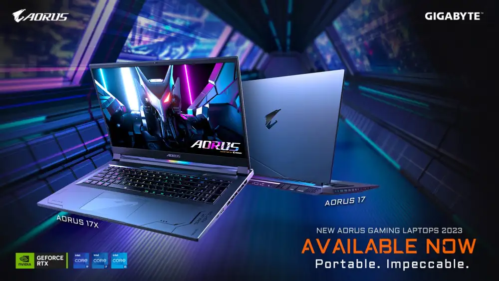 GIGABYTE ยกทัพแล็ปท็อปเกมมิ่ง AORUS เปิดตัวหลายรุ่นในปีนี้ พร้อมให้เกมเมอร์จับจองเป็นเจ้าของแล้ว