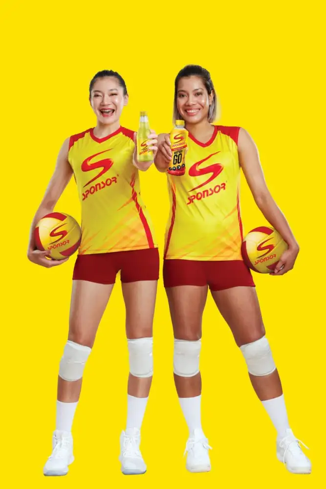 สปอนเซอร์ เสิร์ฟเกมรุกครองแชมป์ตลาดสปอร์ตดริงก์ ดึง 2 นักตบลูกยางสาวไทย 