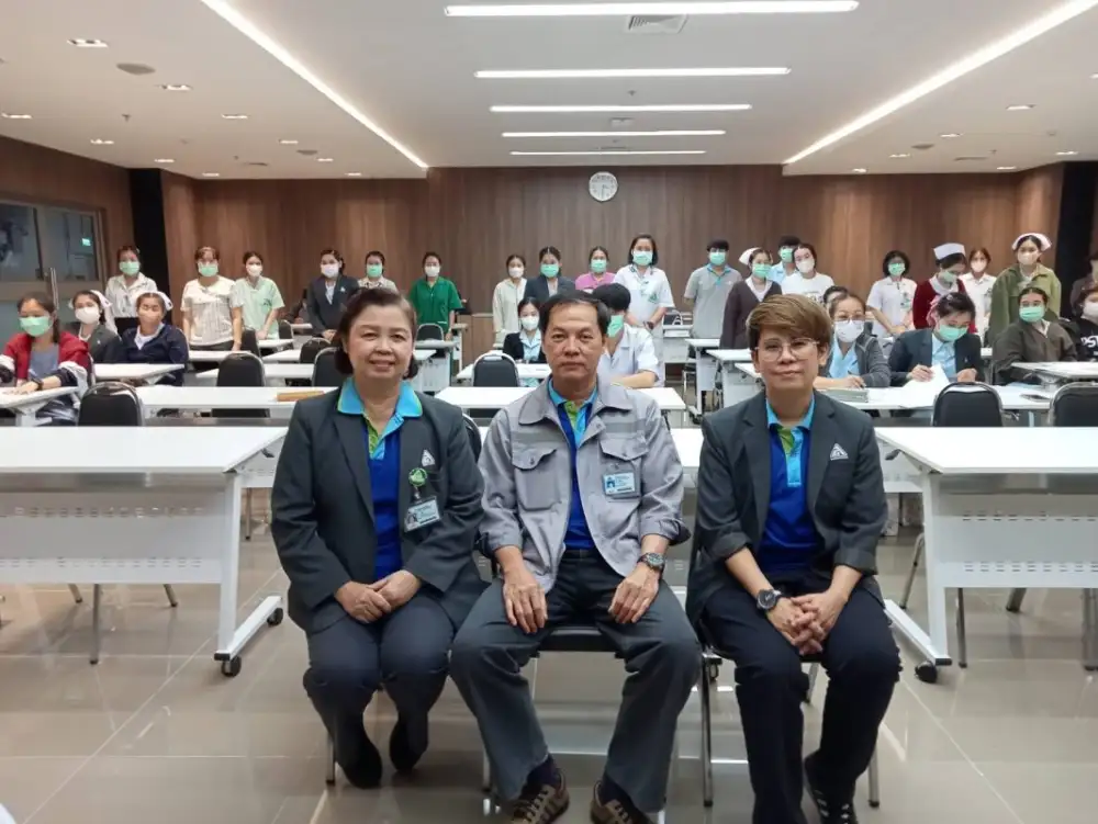 รพ.ลานนา อบรมหลักสูตรความปลอดภัยในที่ทำงาน และแผนฉุกเฉินด้านความปลอดภัยในการทำงาน