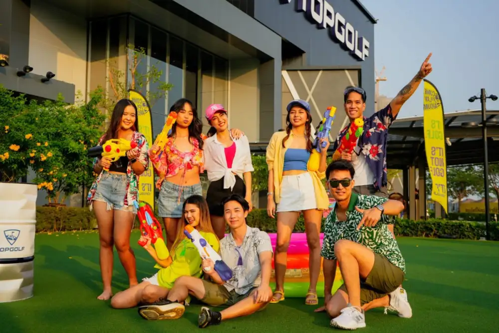 Come join Topgolf Songkran Party on the hottest days of the year!