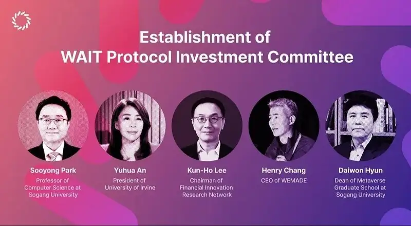 WEMIX Foundation establishes WAIT Protocol Investment Committee