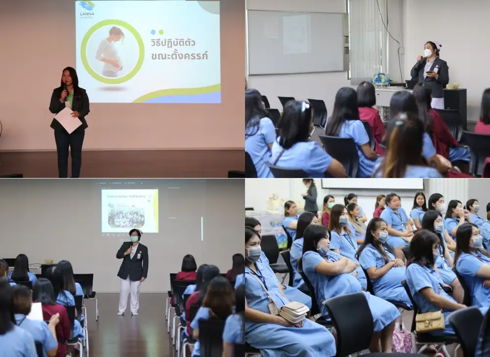 โรงพยาบาลลานนา ร่วม บริษัท แพนดอร่าฯ จ.ลำพูน จัดกิจกรรม Mother Class
