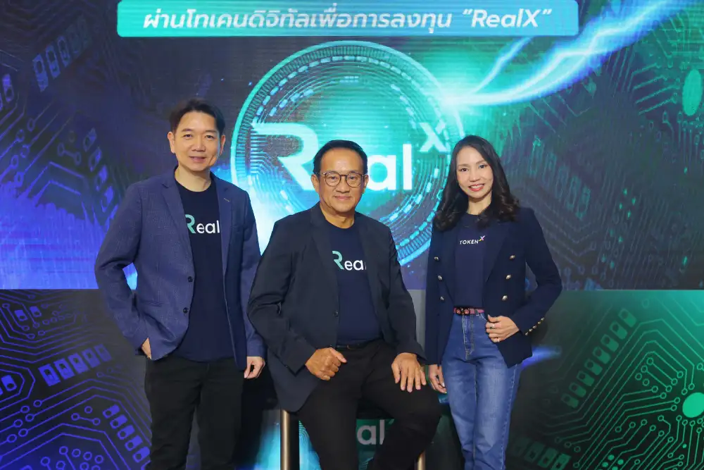 โทเคน RealX เคาะฤกษ์เปิดขาย 12-23 มิ.ย.ที่ 182 บาทชูการันตี Yield เล็งเทรดปลายก.ค.