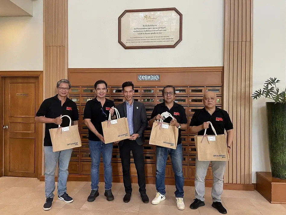 โรงแรมแคนทารี เบย์ ระยอง ให้การต้อนรับทีมผู้บริหารเครือเนชั่น