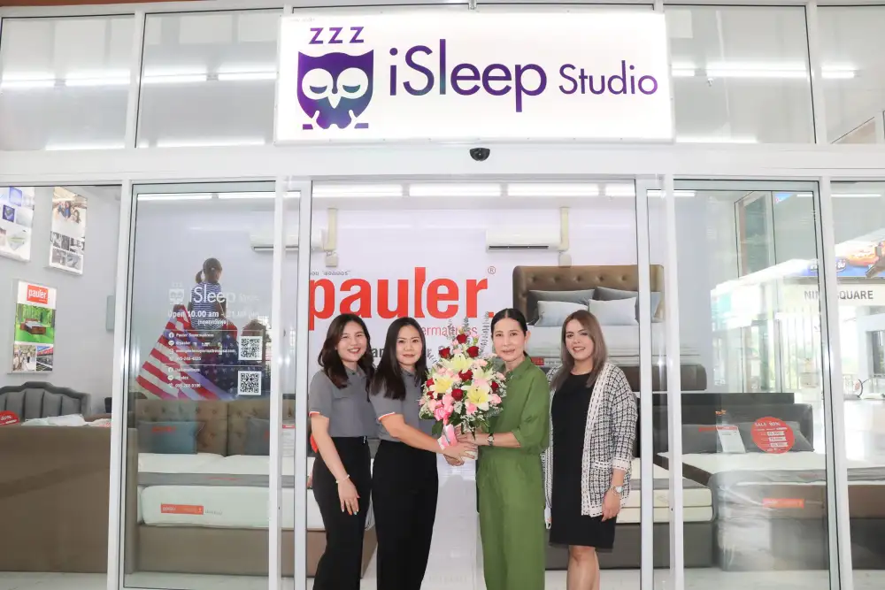 ผู้บริหารเดอะไนน์ เซ็นเตอร์ ติวานนท์ ร่วมต้อนรับ โชว์รูม Pauler เปิดสาขาใหม่