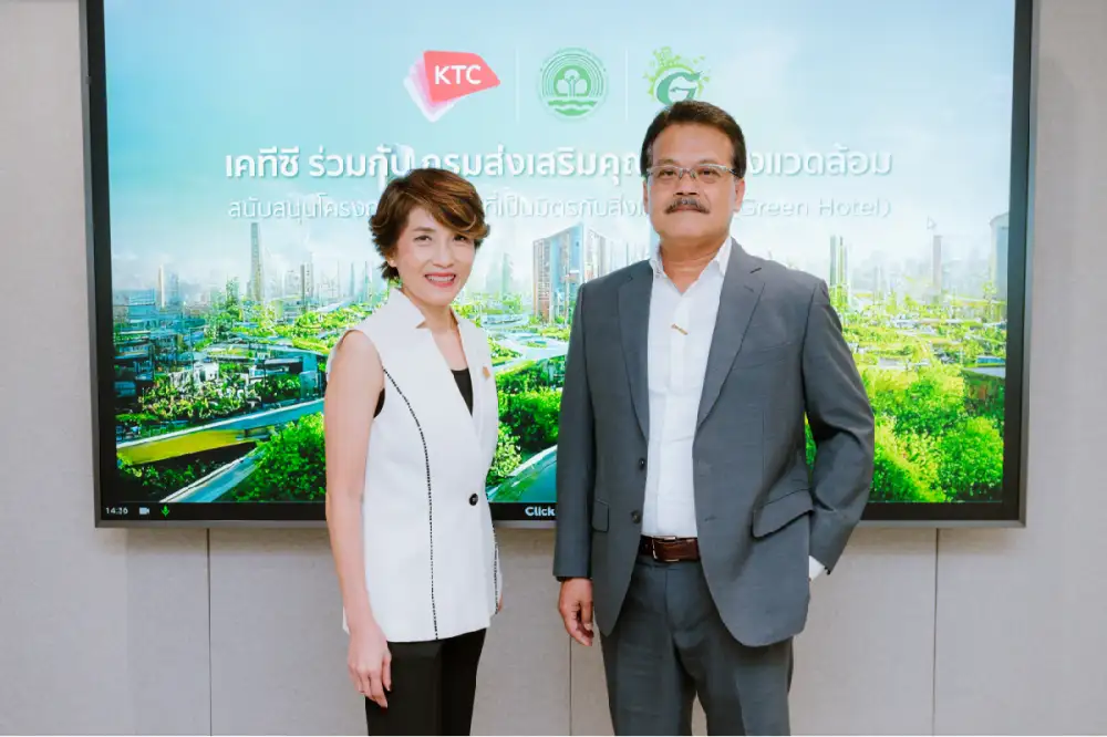 KTC Partners with the Ministry of Natural Resources and Environment to Support the Green Hotel Project