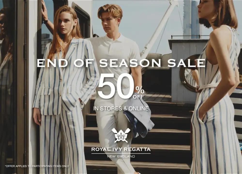 ROYAL IVY REGATTA ส่งโปรโมชั่น 